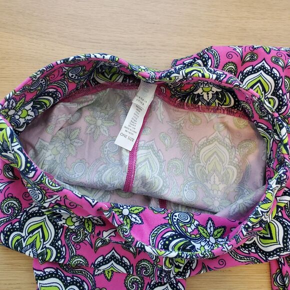 NEW LuLaRoe Pink Paisley Leggings - Picture 5 of 9